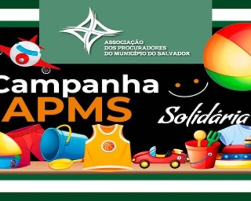 Campanha APMS Solidária vai beneficiar crianças e adolescentes em vulnerabilidade
